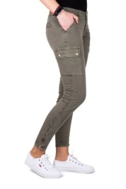 Pantalon LE TEMPS DES CERISES ARMY Khaki -Magasin De Vêtements De Mode Pour Femmes fi3a2016 2