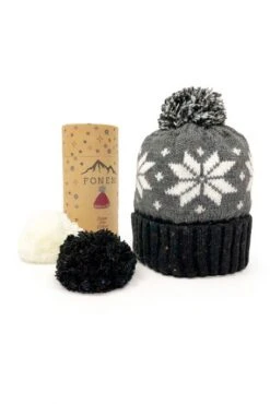 Bonnet FONEM Nopped Bere Black