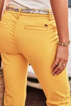Pantalon FREEMAN PORTER CLAUDIA FELICITA Mimosa -Magasin De Vêtements De Mode Pour Femmes freeman 24864 4