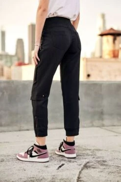 Pantalon FREEMAN T.PORTER CELINE ZEBRITA Black