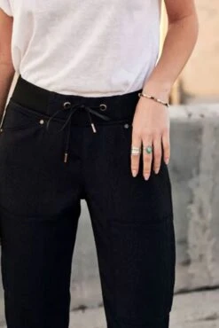 Pantalon FREEMAN T.PORTER CELINE ZEBRITA Black -Magasin De Vêtements De Mode Pour Femmes freeman 24974 4