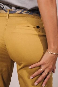 Pantalon FREEMAN PORTER CLAUDIA FELICITAYellow Olive