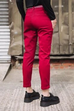 Pantalon FREEMAN PORTER CLAUDIA FELICITA Rhubarb -Magasin De Vêtements De Mode Pour Femmes freeman f231 rhubarb 2