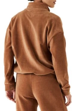 Sweat Zippé GARCIA Honey Brown 8 Sweat Zippé GARCIA Honey Brown -Magasin De Vêtements De Mode Pour Femmes garcia 26075 3