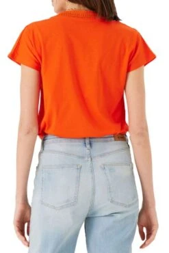 Tee-shirt GARCIA CROCHETÉ Red -Magasin De Vêtements De Mode Pour Femmes garcia 26346 3