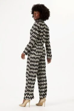 Veste GARCIA GEOMETRIQUE Black