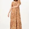 Robe Longue Bohème GARCIA Pecan -Magasin De Vêtements De Mode Pour Femmes garcia 26662 1