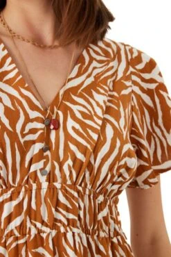 Robe Longue Bohème GARCIA Pecan -Magasin De Vêtements De Mode Pour Femmes garcia 26662 3