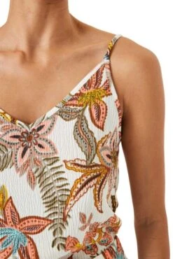 Débardeur GARCIA FLOWERS Orange