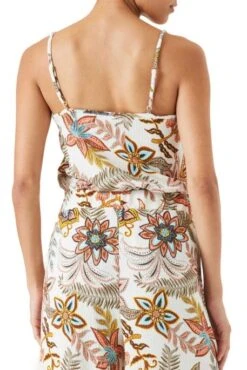 Débardeur GARCIA FLOWERS Orange -Magasin De Vêtements De Mode Pour Femmes garcia 26857 4