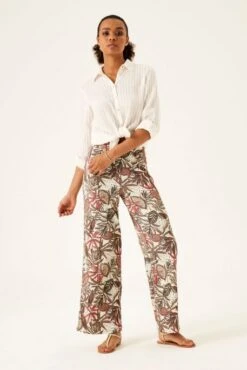 Pantalon GARCIA IMPRIMÉ Brun -Magasin De Vêtements De Mode Pour Femmes garcia d30311 2827 1