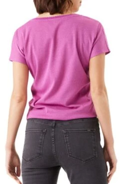 Tee-shirt GARCIA LUREX Mauve -Magasin De Vêtements De Mode Pour Femmes garcia g30004 3748 3
