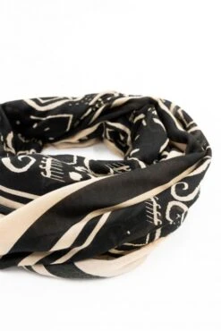 Foulard GARCIA MOTIF Black