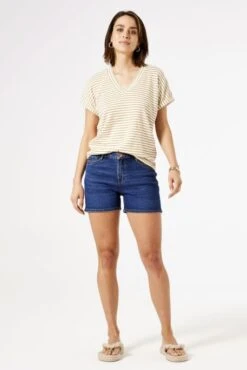 Tee Shirt GARCIA RAYE Beige -Magasin De Vêtements De Mode Pour Femmes garia r40207 3817 1