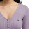 Tee Shirt LEE HENLEY Purple -Magasin De Vêtements De Mode Pour Femmes lee 112341574 5