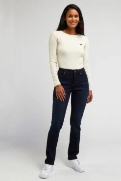 Jean LEE ULTRA LUX COMFORT STRAIGHT Dark And Hazy -Magasin De Vêtements De Mode Pour Femmes lee 112343289 1