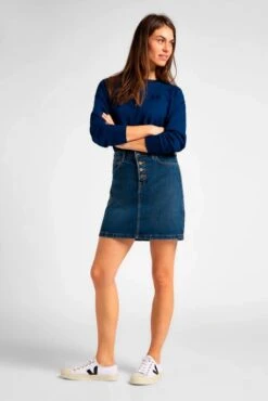 Jupe LEE A LINE Dark Buxton -Magasin De Vêtements De Mode Pour Femmes lee 21032 3