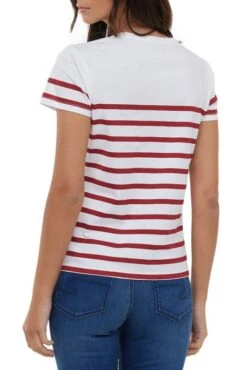Tee-Shirt LEE COOPER ANCIA MC Berry -Magasin De Vêtements De Mode Pour Femmes lee cooper 24923 2