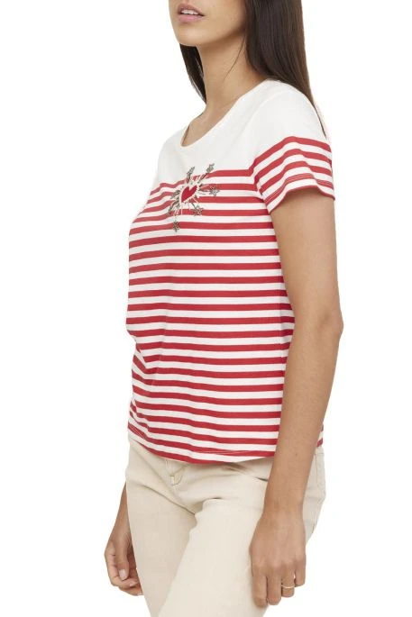 Tee Shirt LEE COOPER ANIK Cherry 4 Tee Shirt LEE COOPER ANIK Cherry – Image 2