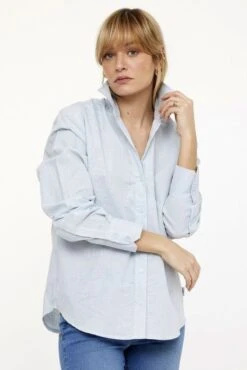 Chemise LEE COOPER DHIMMI Blue Grey -Magasin De Vêtements De Mode Pour Femmes lee cooper 27000 1