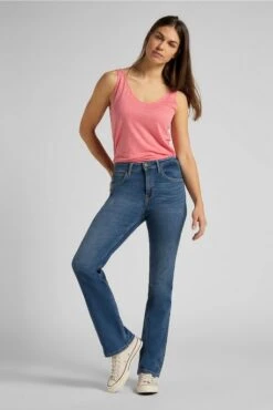 Jean LEE BREESE Mid Worn -Magasin De Vêtements De Mode Pour Femmes lee l31t qd to 1