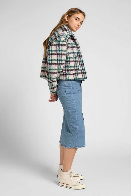 Veste Sherpa LEE Deep Emerald 4 Veste Sherpa LEE Deep Emerald – Image 2