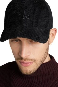 Casquette LEE VELOURS Noir