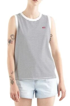 Levis Tee Shirt LEVI'S® DARA TANK Cloud -Magasin De Vêtements De Mode Pour Femmes levis 18185 00 04 1