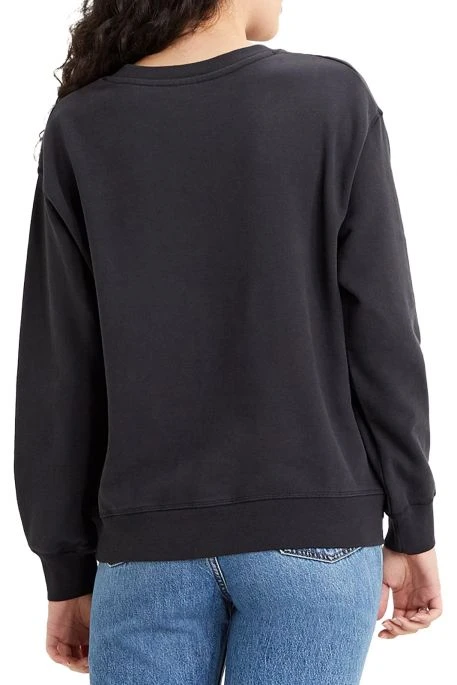 Levis Sweat LEVI'S® STANDARD CREWNECK Caviar 4 Levis Sweat LEVI'S® STANDARD CREWNECK Caviar – Image 2