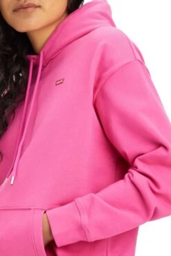 Levis Sweat LEVI'S® STANDARD HOODIE Rose -Magasin De Vêtements De Mode Pour Femmes levis 24693 00 51 4
