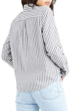 Levis Chemisier LEVI'S® CLASSIQUE Sara Stripe Peacoat