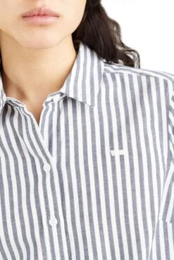 Levis Chemisier LEVI'S® CLASSIQUE Sara Stripe Peacoat -Magasin De Vêtements De Mode Pour Femmes levis 34574 00 05 3