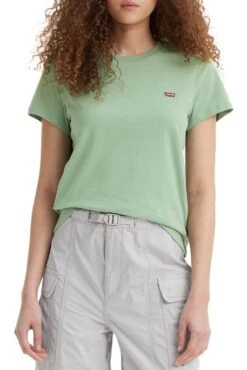 Levis Tee-shirt LEVI'S® PERFECT HM Green -Magasin De Vêtements De Mode Pour Femmes levis 39185 02 66 2