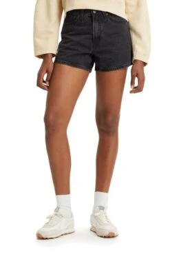 Levis Short LEVI'S® MOM'80 Black Stonewash -Magasin De Vêtements De Mode Pour Femmes levis a4695 00 00 2