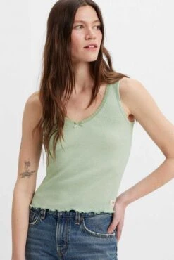 Levis Débardeur LEVI'S® DRY Granite Green -Magasin De Vêtements De Mode Pour Femmes levis a4780 00 09 2