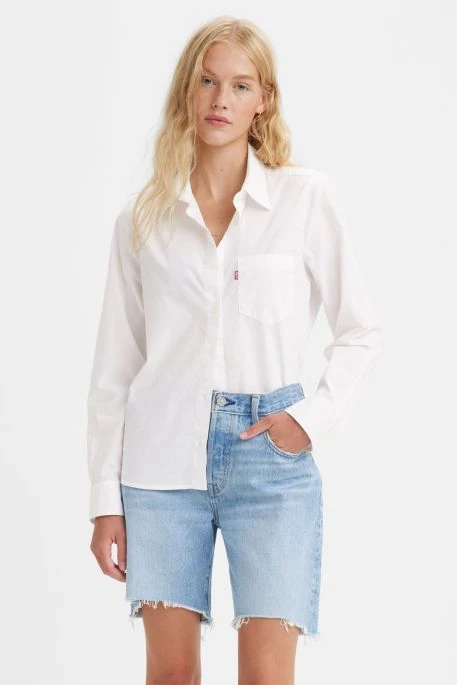 Levis Chemise LEVI'S® HEMMING BLOUSE White 4 Levis Chemise LEVI'S® HEMMING BLOUSE White – Image 2
