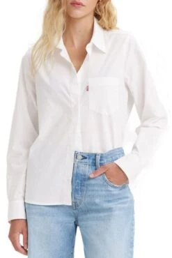 Levis Chemise LEVI'S® HEMMING BLOUSE White 7 Levis Chemise LEVI'S® HEMMING BLOUSE White -Magasin De Vêtements De Mode Pour Femmes levis a4885 00 02 2
