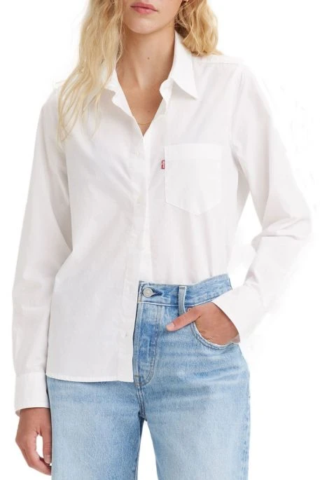Levis Chemise LEVI'S® HEMMING BLOUSE White 5 Levis Chemise LEVI'S® HEMMING BLOUSE White – Image 3