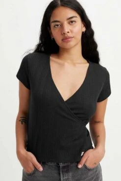 Levis Haut LEVI'S® CACHE COEUR Caviar 8 Levis Haut LEVI'S® CACHE COEUR Caviar -Magasin De Vêtements De Mode Pour Femmes levis a5909 00 03 2