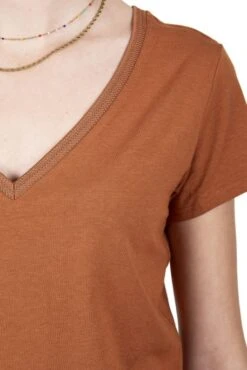 T-shirt TEDDY SMITH MIA Moka -Magasin De Vêtements De Mode Pour Femmes mg 0053 3