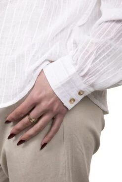 Chemisier TEDDY SMITH CKAT Middle White