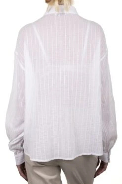 Chemisier TEDDY SMITH CKAT Middle White -Magasin De Vêtements De Mode Pour Femmes mg 0066 2