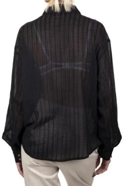 Chemisier TEDDY SMITH CKAT Noir -Magasin De Vêtements De Mode Pour Femmes mg 0072 3