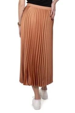 Jupe TEDDY SMITH PLISSA Light Caramel -Magasin De Vêtements De Mode Pour Femmes mg 0203 copie