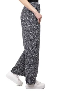 Pantalon TEDDY SMITH PSILIA Dark Navy Print -Magasin De Vêtements De Mode Pour Femmes mg 0228 copie