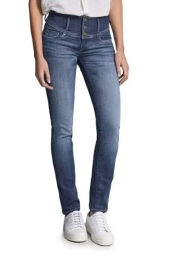 Jean SALSA MYSTERY PUSH UP SKINNY Blue
