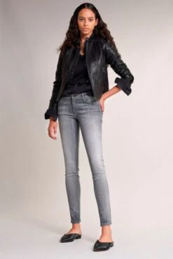 Jean SALSA WONDER PUSH UP SKINNY Grey