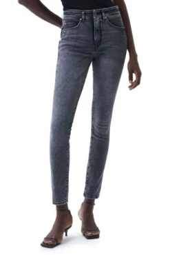 Jean SALSA FAITH PUSH IN SKINNY Grey -Magasin De Vêtements De Mode Pour Femmes salsa 125151 0000 1