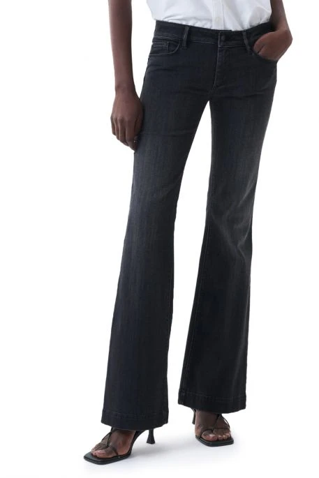 Jeans SALSA WONDER PUSH UP FLARE Black 4 Jeans SALSA WONDER PUSH UP FLARE Black – Image 2