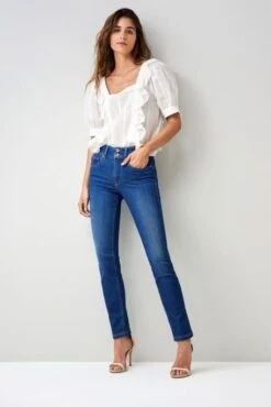Jean SALSA SECRET PUSH IN SLIM Indigo -Magasin De Vêtements De Mode Pour Femmes salsa 125416 8503 1